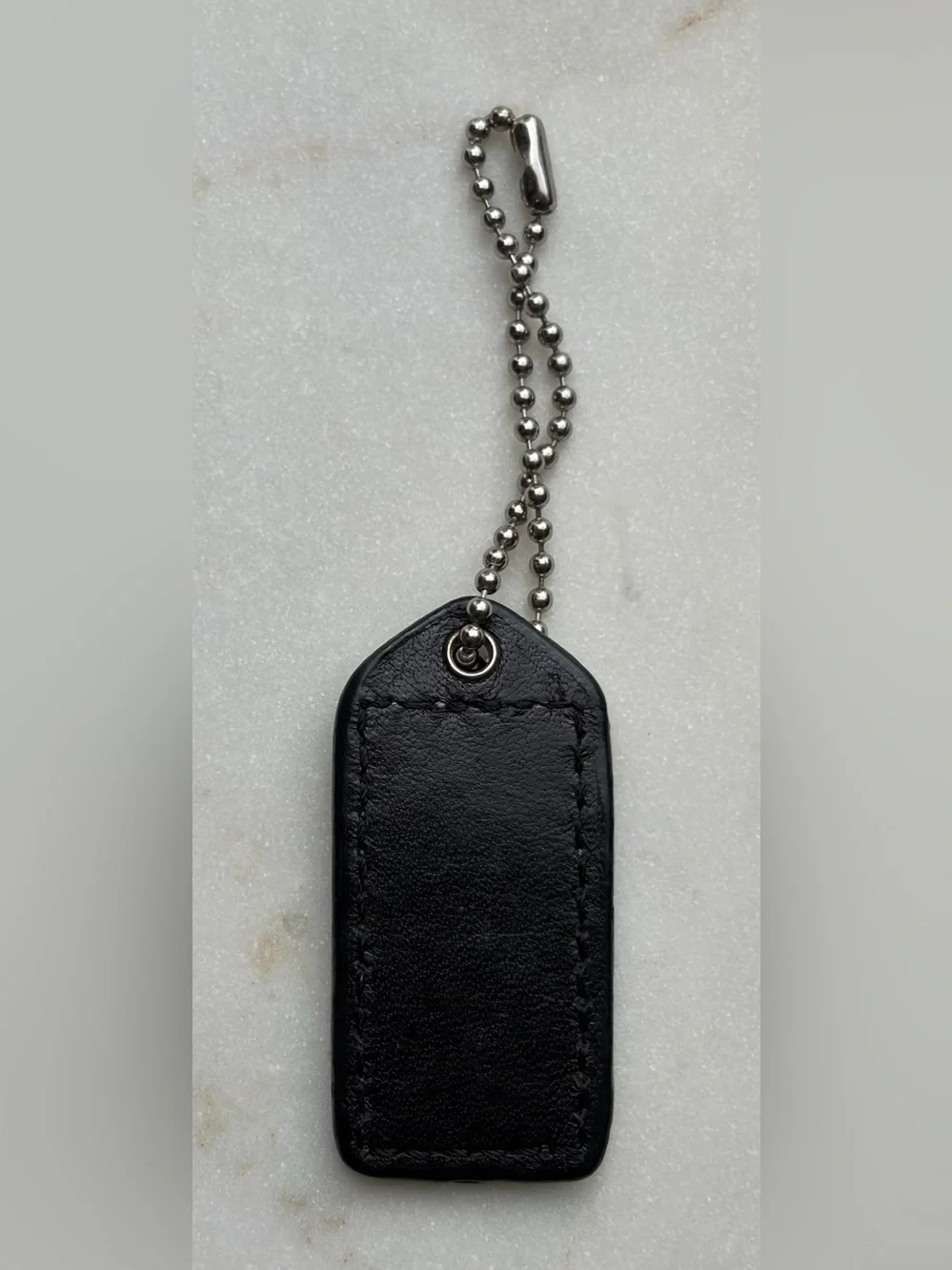 Coach Hangtag Black Nickel Replacement